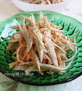 デパ地下の味をおうちで簡単に!「ごぼうとにんじんのサラダ」レシピ