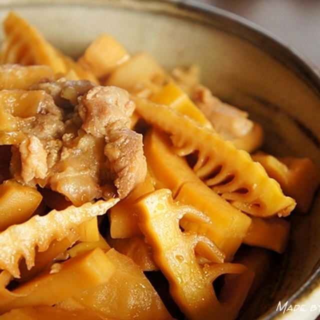 代々受け継がれた自慢の味！「鶏肉とたけのこの甘辛煮」レシピ