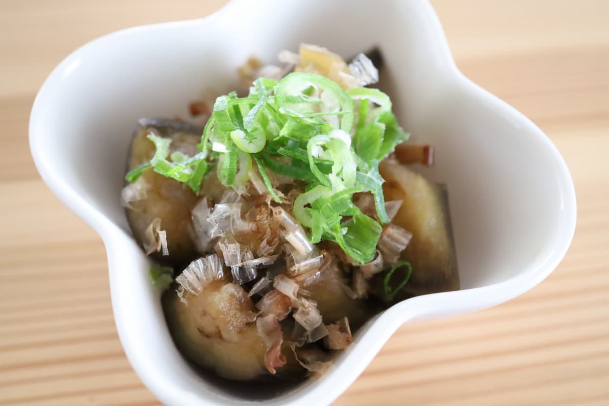 揚げずにヘルシー！「なすの甘辛煮」