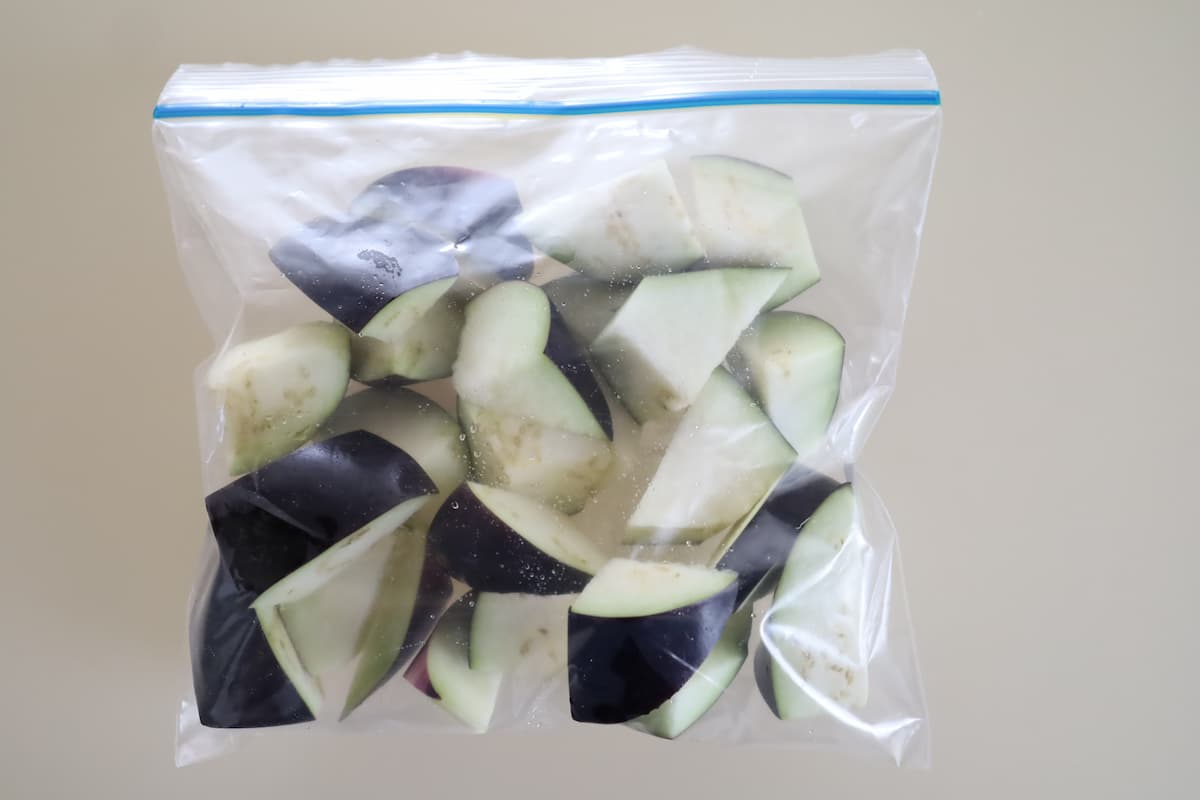 揚げずにヘルシー！「なすの甘辛煮」