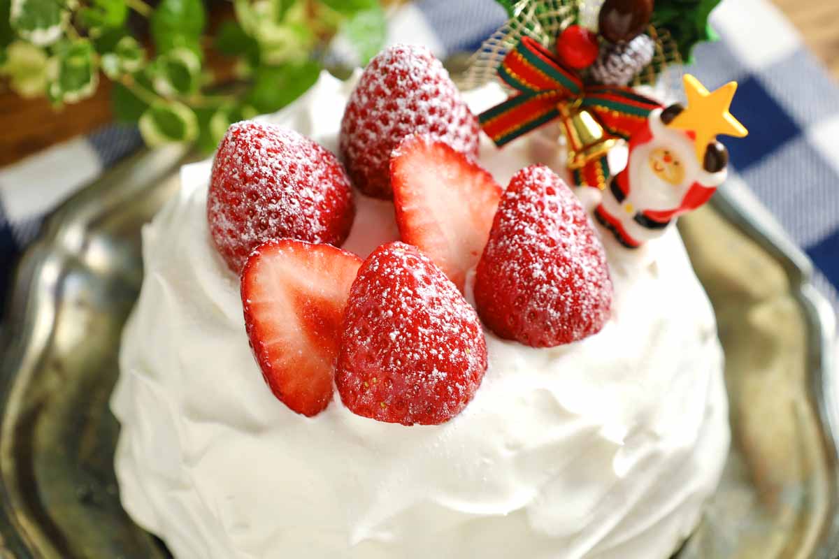 「スノードームケーキ」の作り方【クリスマス】