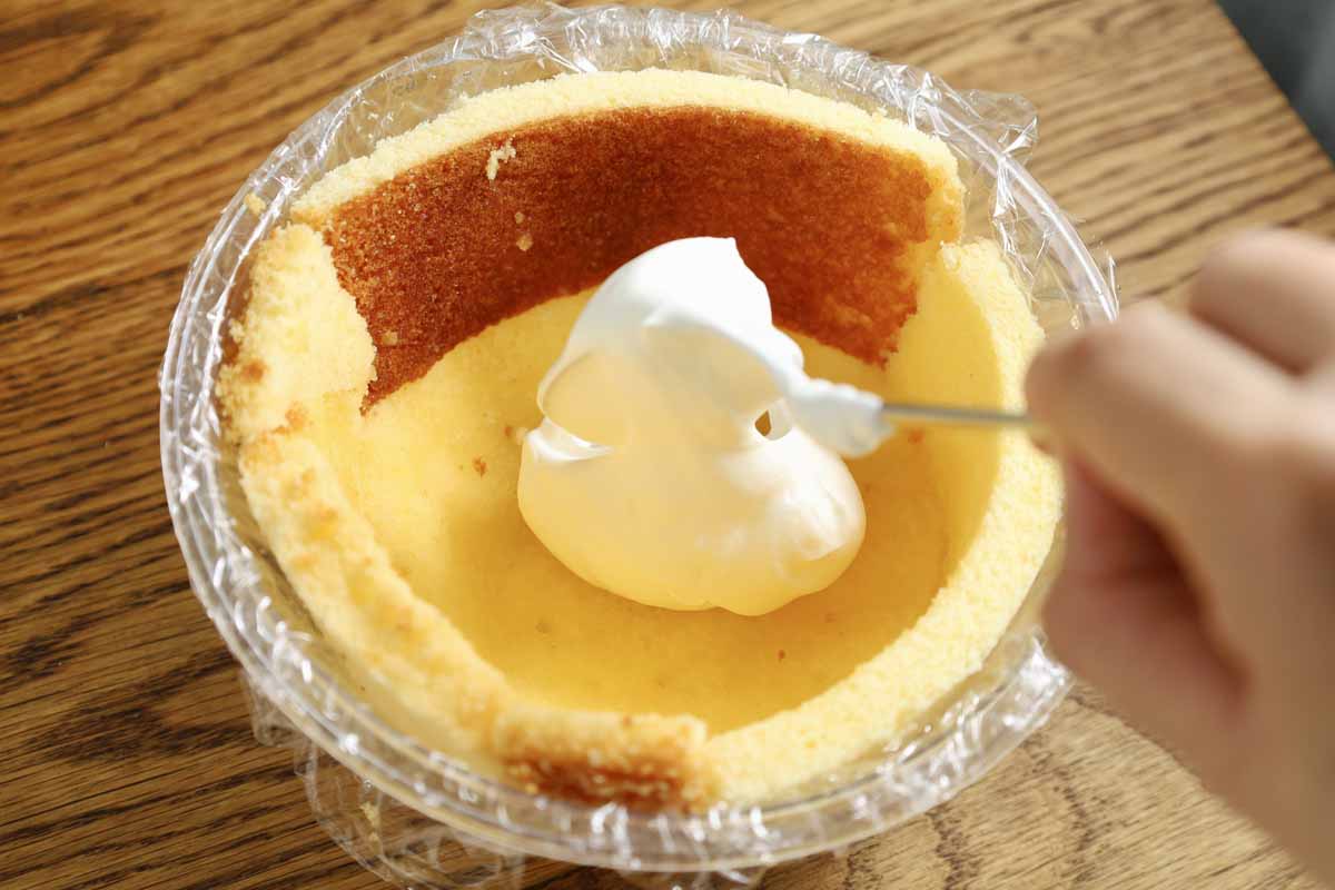 「スノードームケーキ」の作り方【クリスマス】