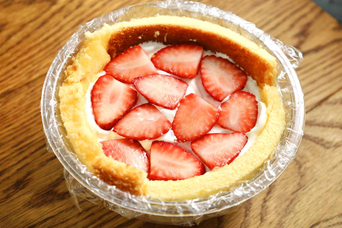 「スノードームケーキ」の作り方【クリスマス】
