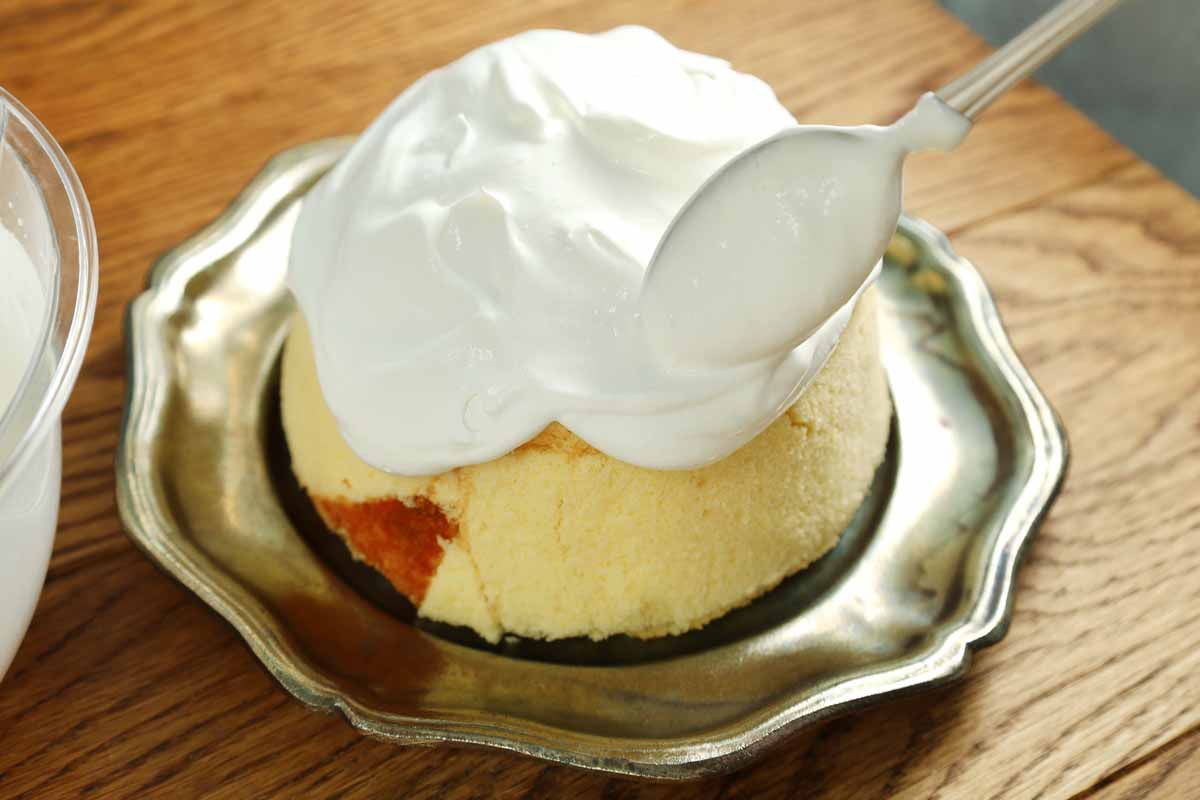 「スノードームケーキ」の作り方【クリスマス】