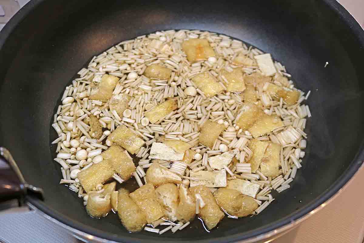 豆腐の卵とじ3