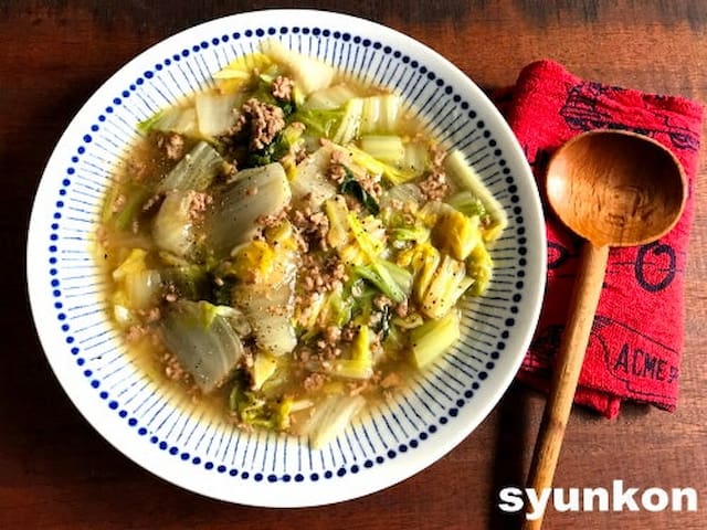 おすすめです!フライパン1つで簡単「白菜とひき肉のとろとろ中華炒め」レシピ