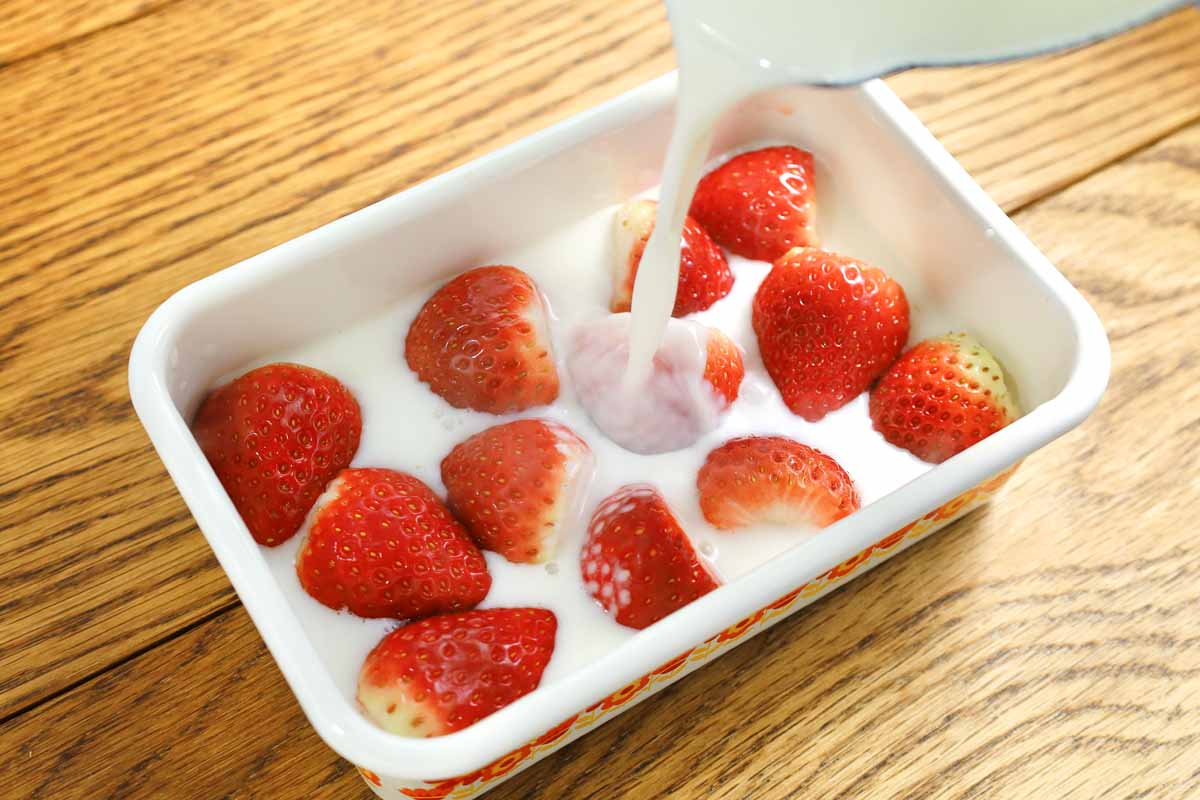 いちごミルクかん