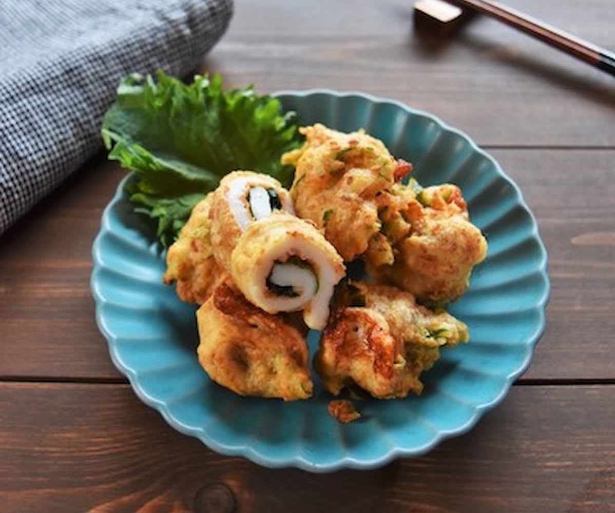 コスパ抜群のお弁当おかず「ちくわのごま天～青じそ巻き～」レシピ