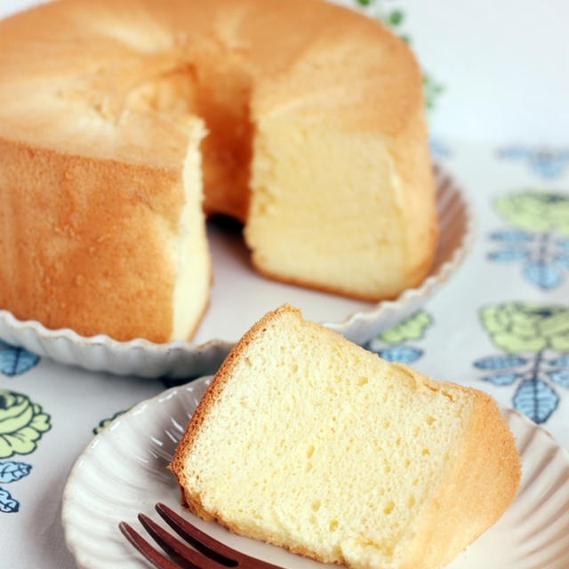 失敗しない♪「米粉と豆乳のシフォンケーキ」の作り方