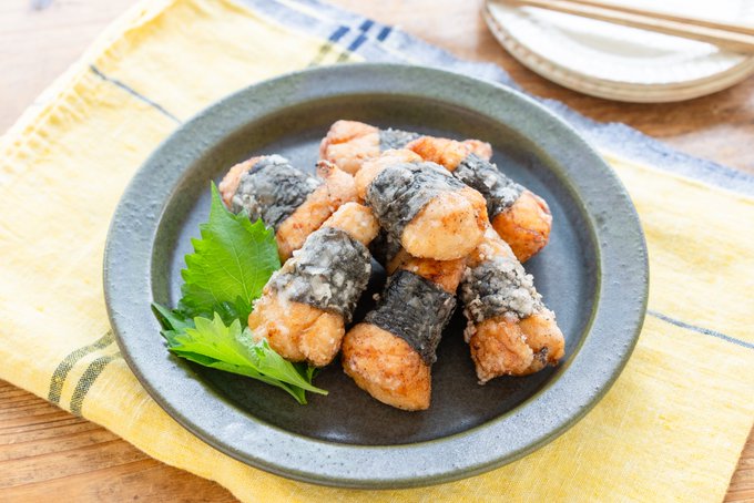 磯の香りがたまらない！「鶏肉×海苔」のおかずレシピ