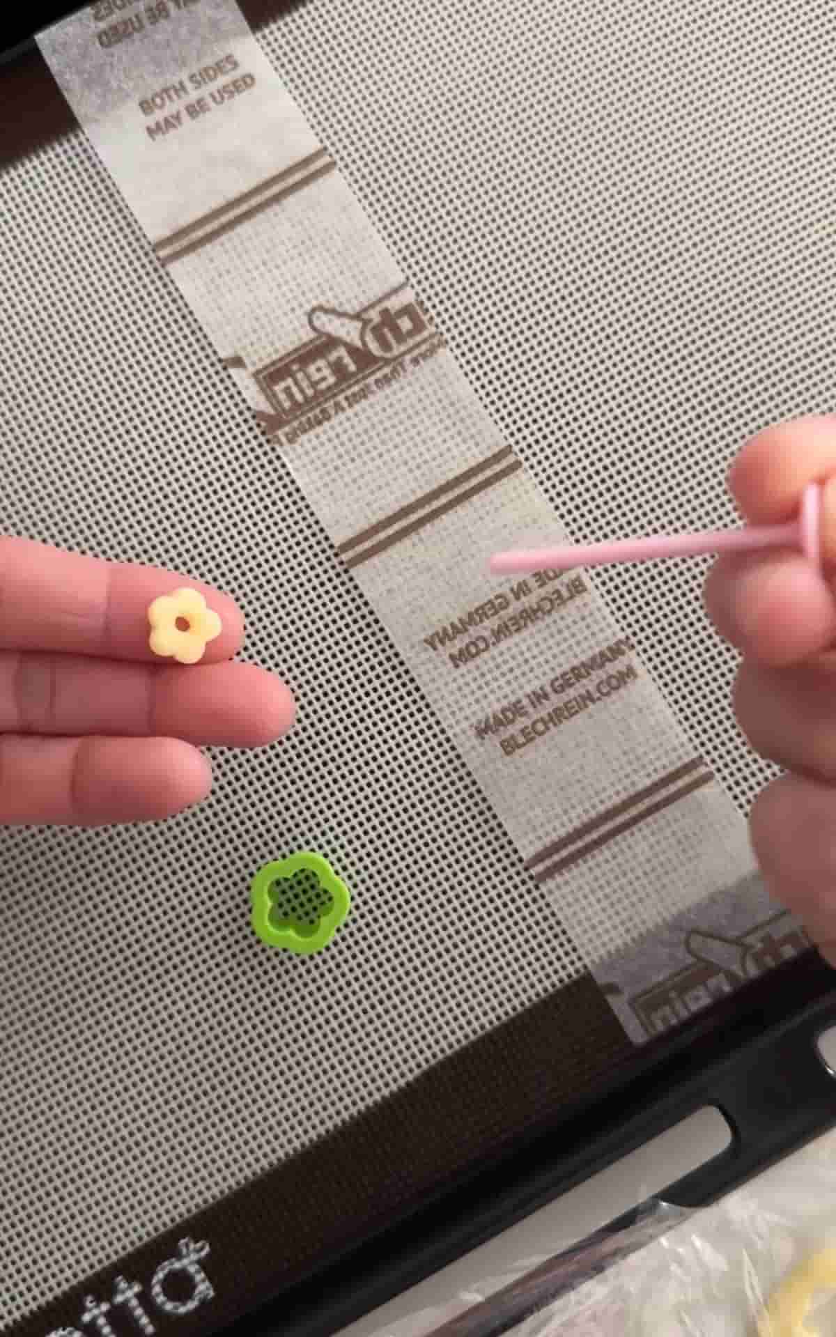 くまのお花クッキー