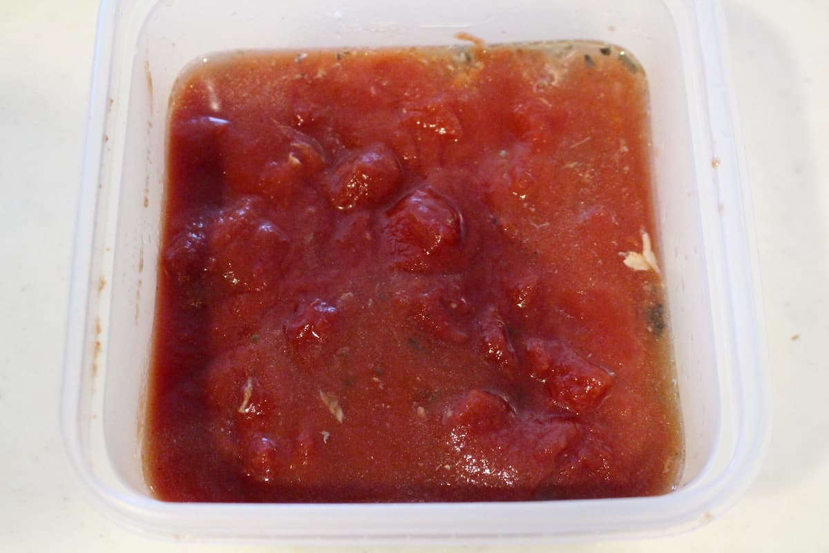 無水さばトマトカレー