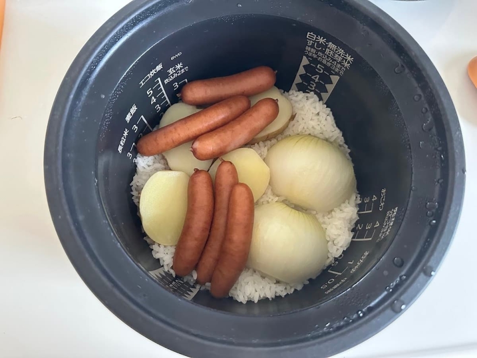 炊飯後