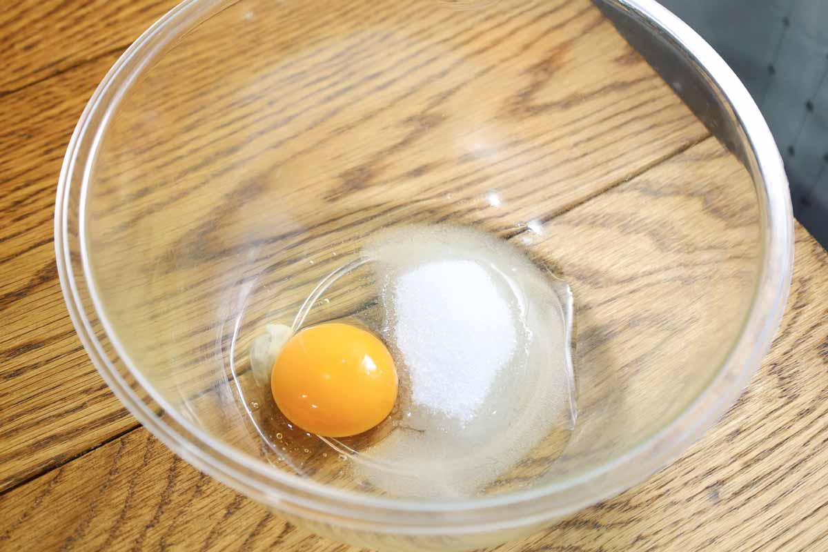 「チョコバナナオムレット」の作り方