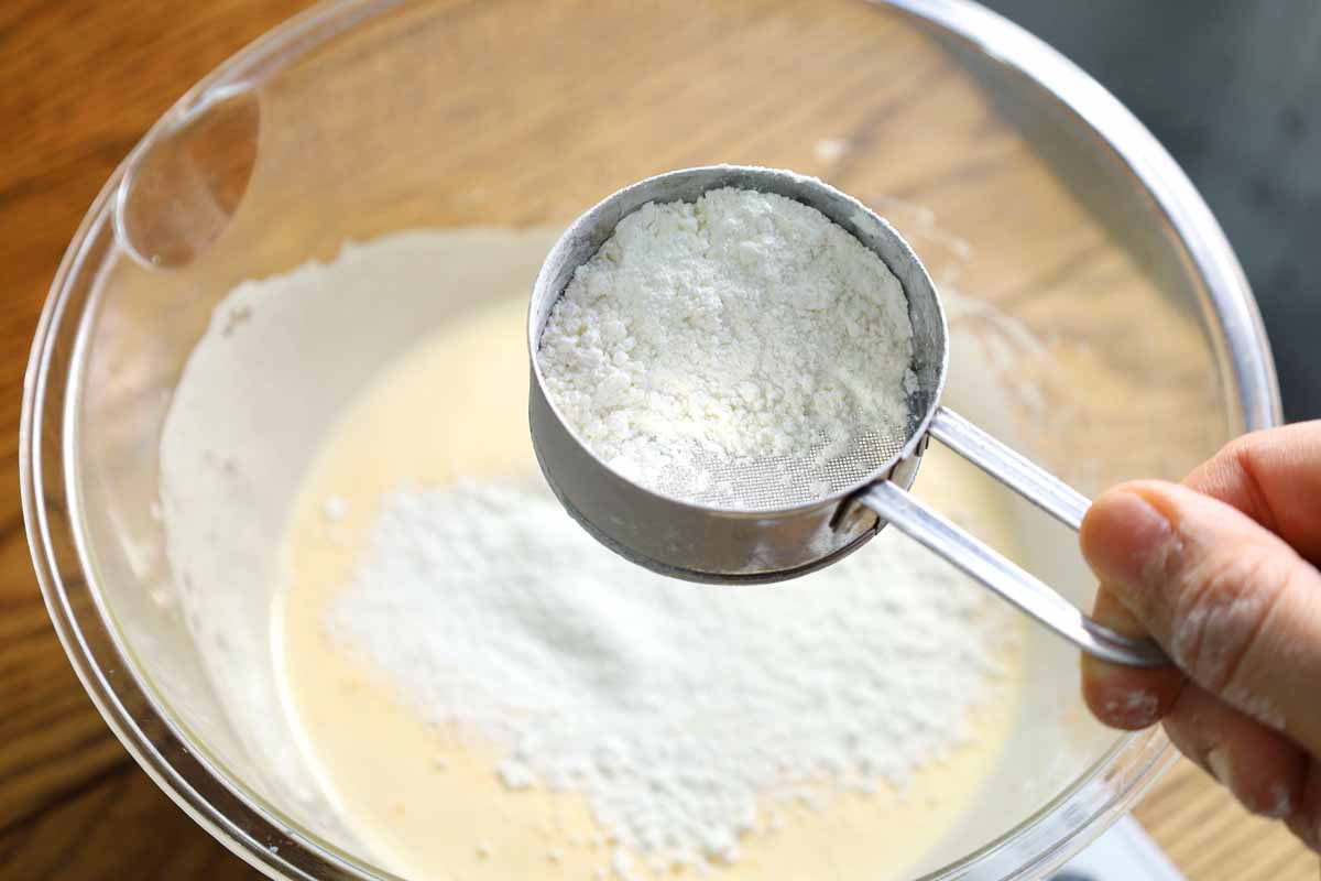 「チョコバナナオムレット」の作り方