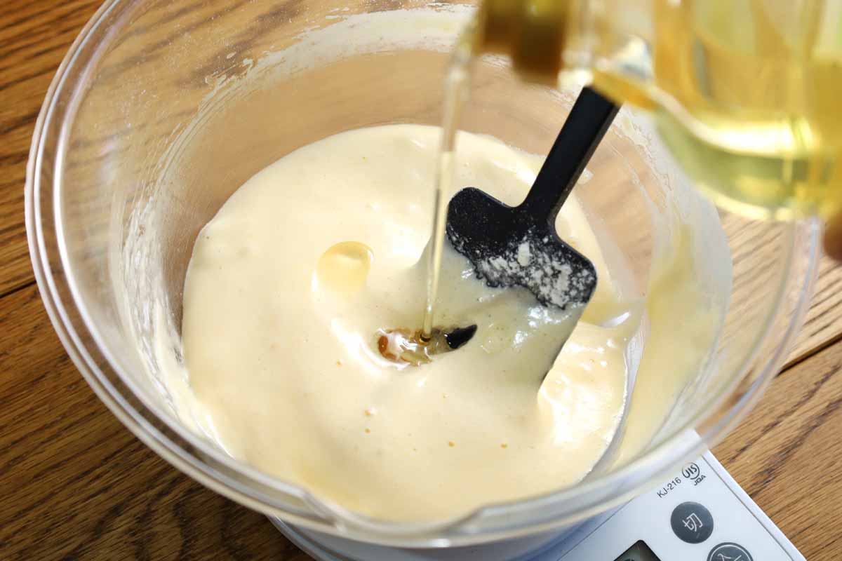 「チョコバナナオムレット」の作り方