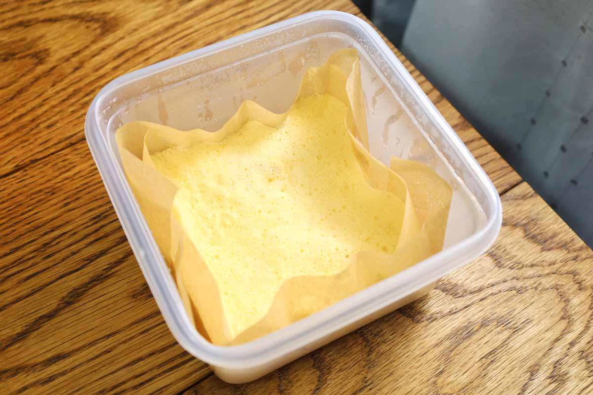 「チョコバナナオムレット」の作り方