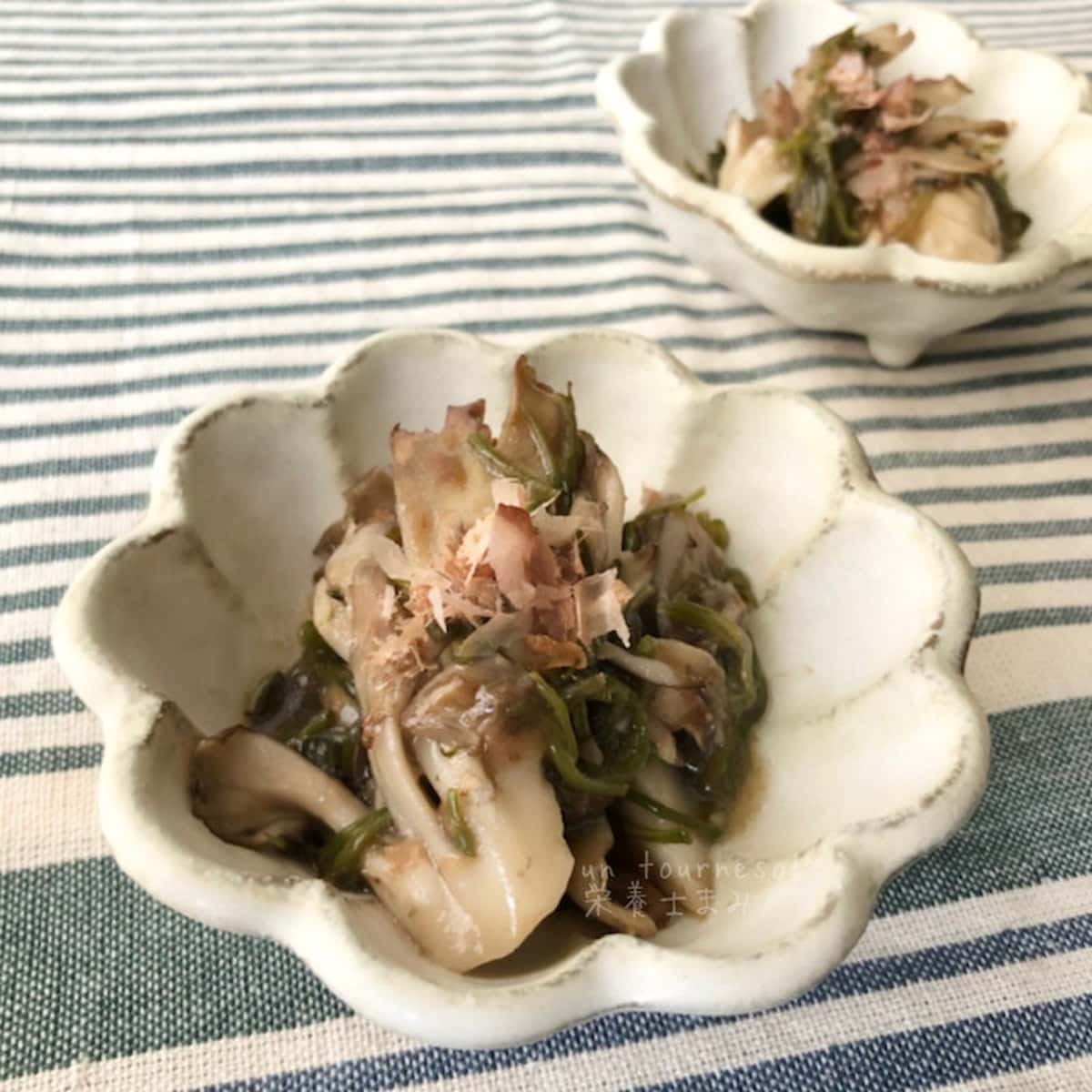 あと一品ほしいときにすぐ作れる！ネバとろ食感にやみつき♪「めかぶ×きのこ」レシピ