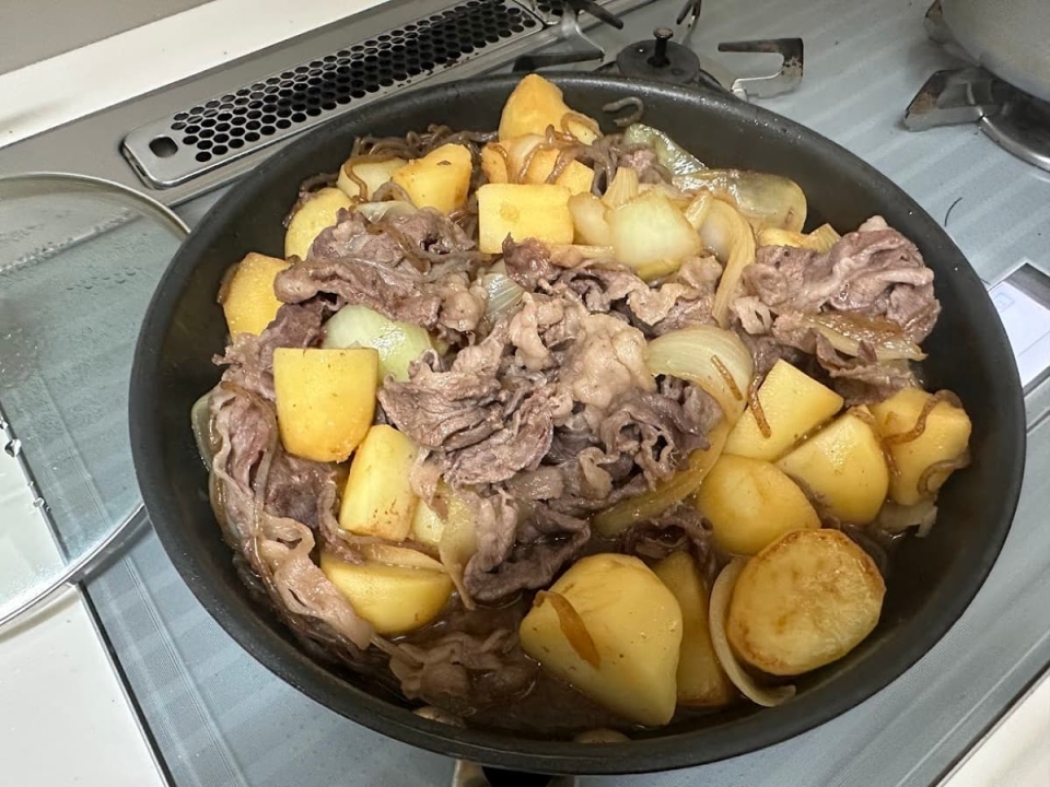 水も出汁もなし