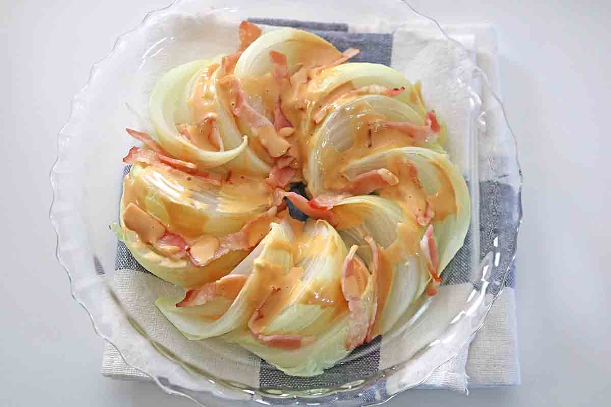 新玉ねぎチーズ焼き５