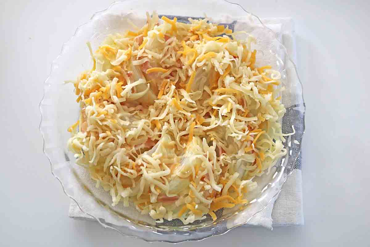 新玉ねぎチーズ焼き６