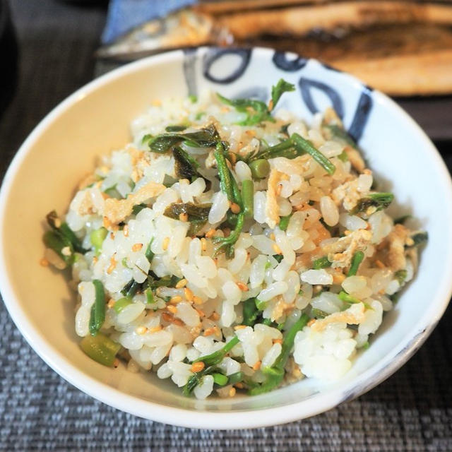 炊きたてのご飯に混ぜて完成！「こしあぶらご飯」の作り方
