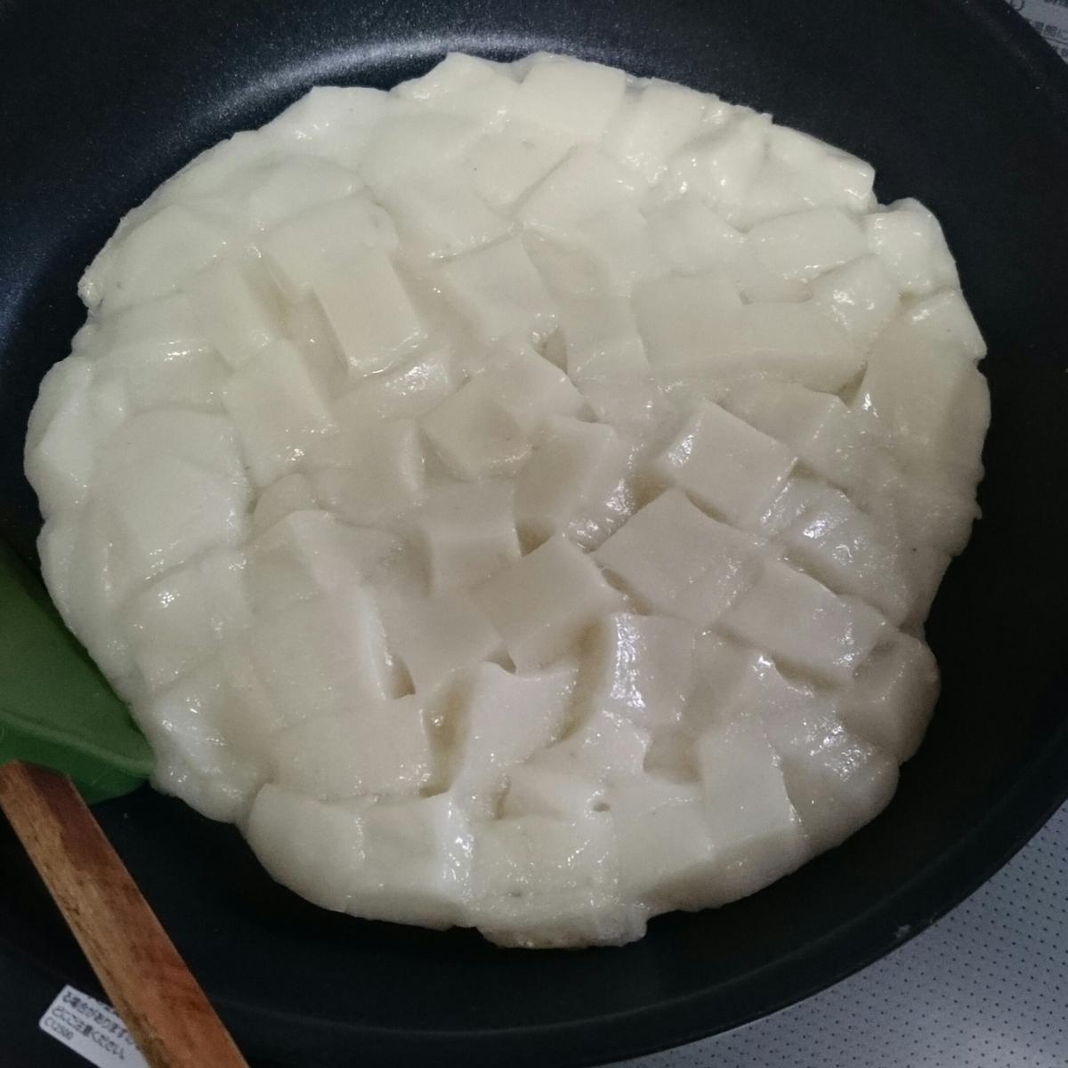 餅ピザ♪