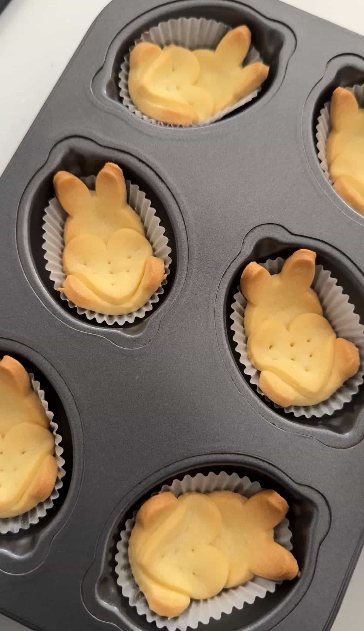 うさぎのロールケーキタルト