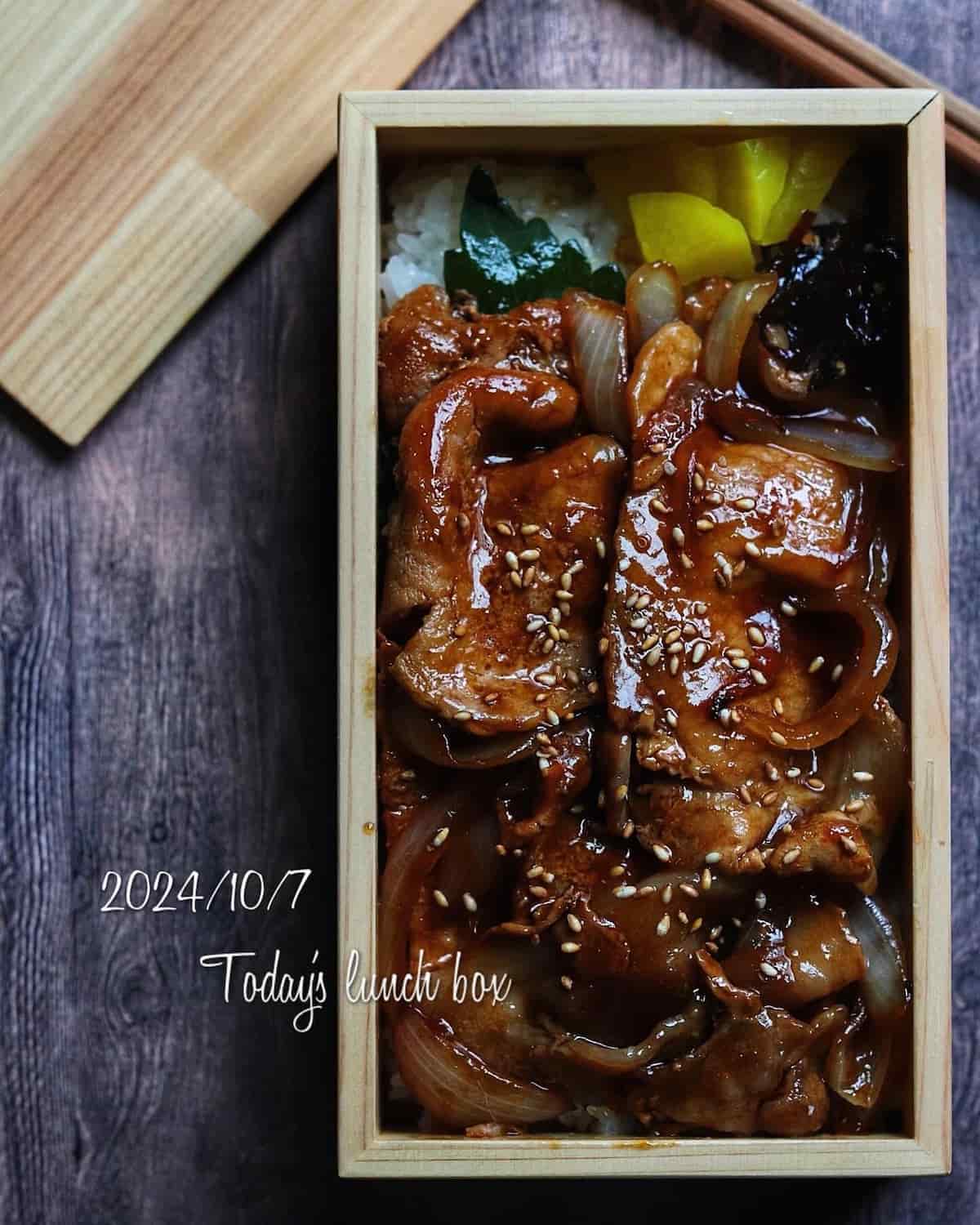 ボリューム満点！たっきーママさんのお手軽「肉弁当」