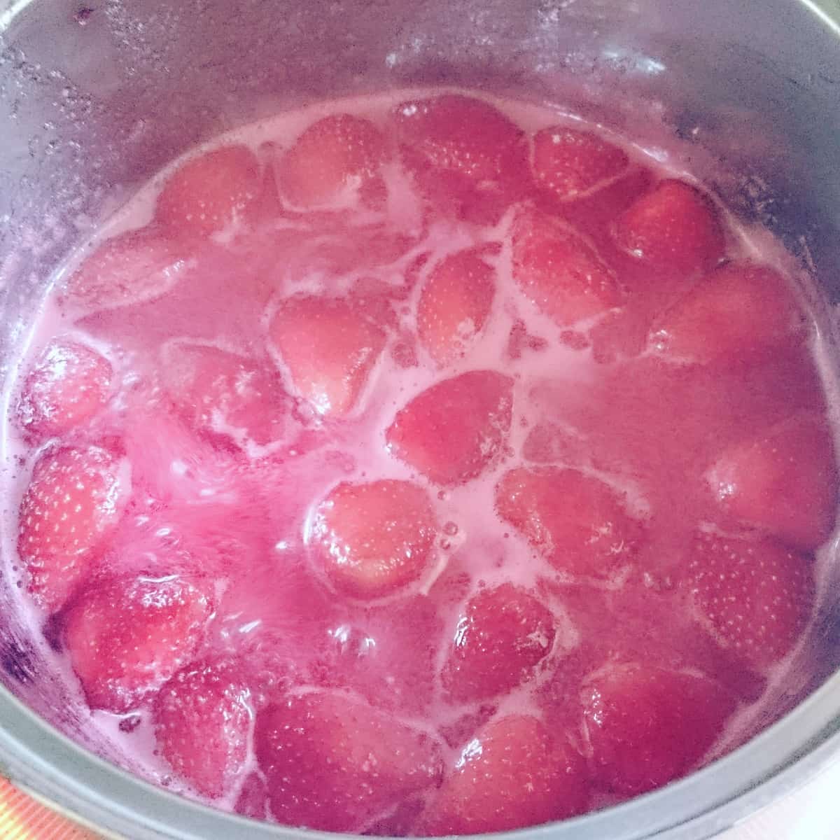 「いちごのコンフィチュール」
