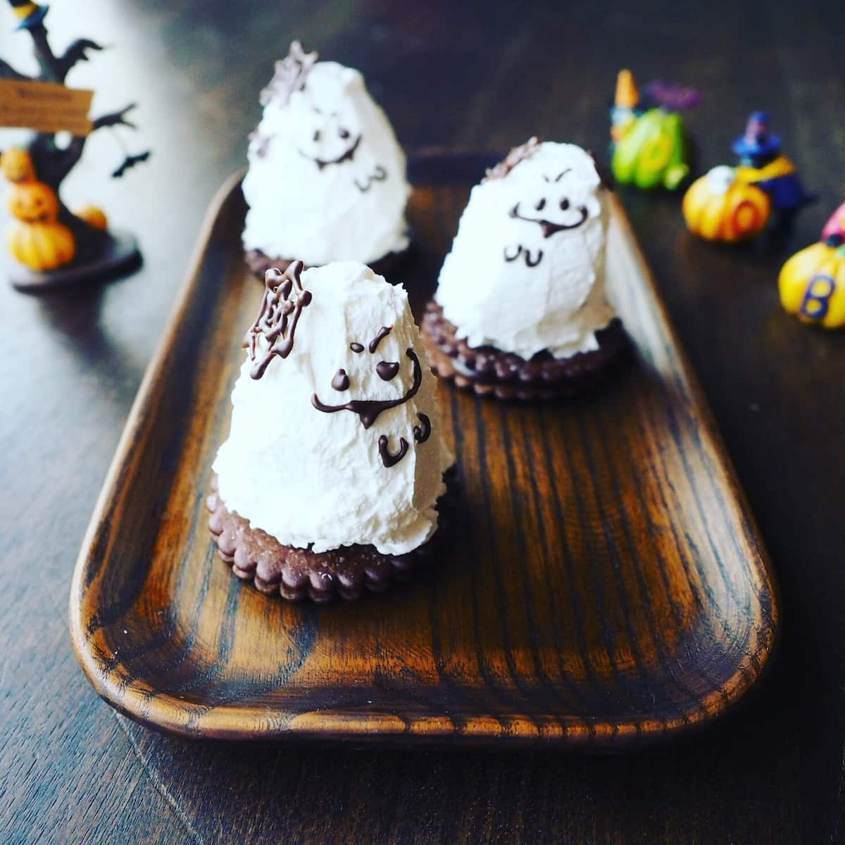 ハロウィンにぴったり！絞りいらずの「おばけモンブラン」の作り方