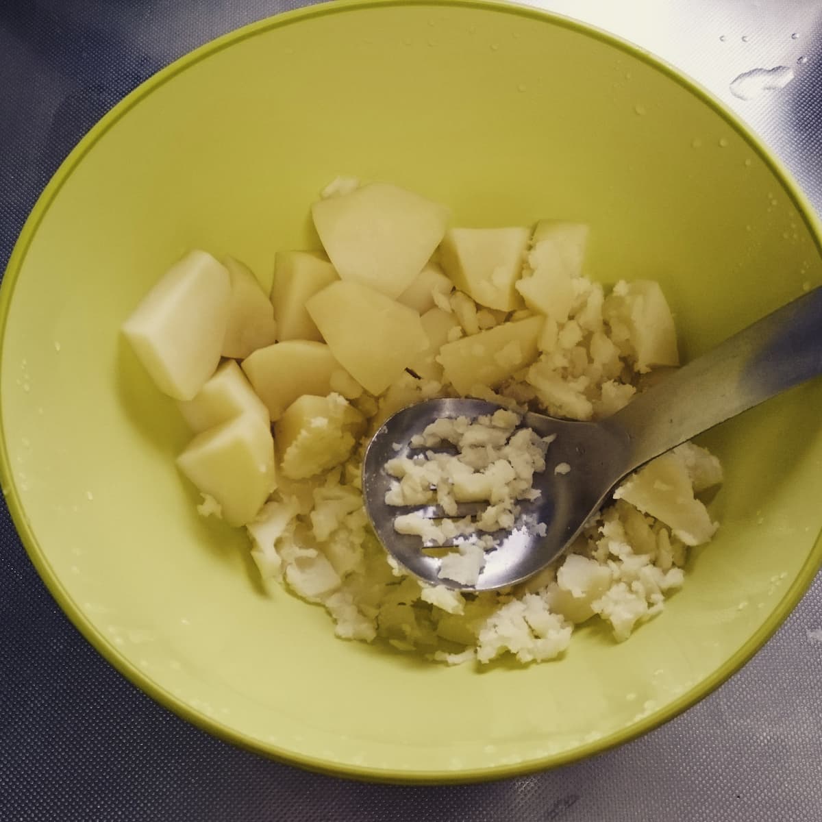 ハム入り揚げニョッキ