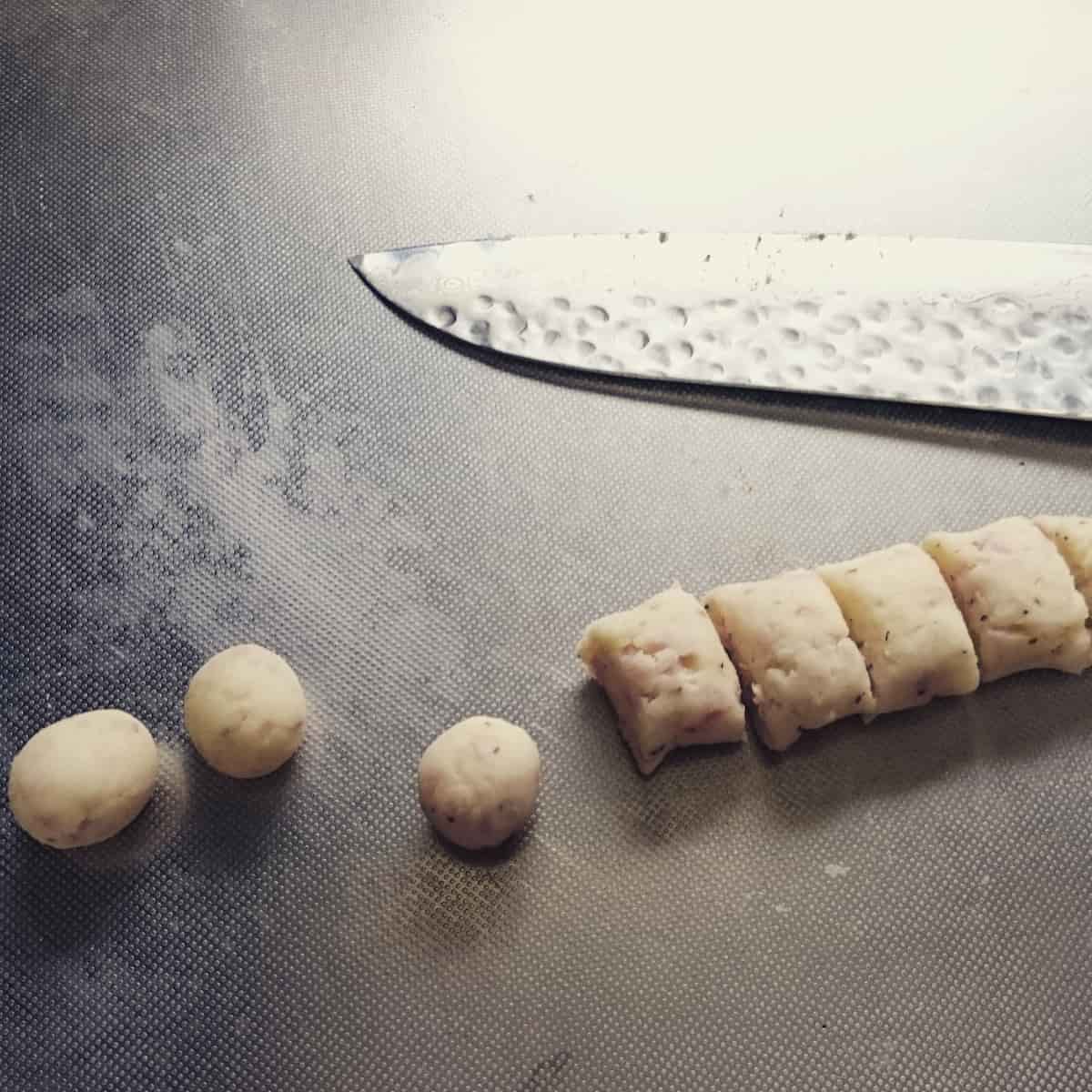 ハム入り揚げニョッキ