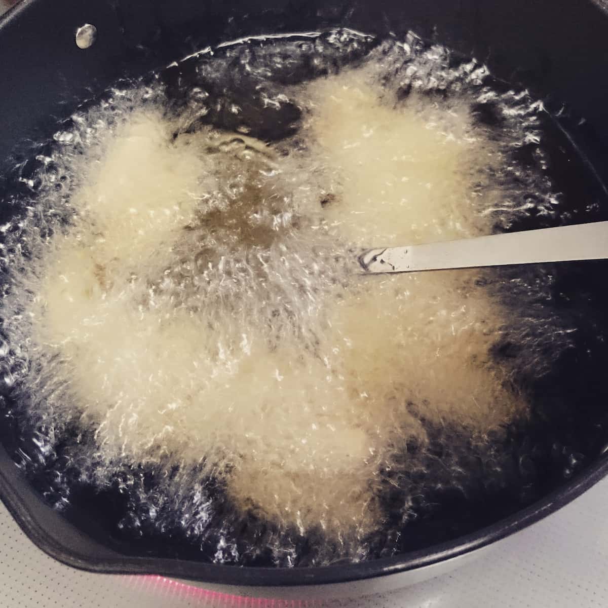 ハム入り揚げニョッキ