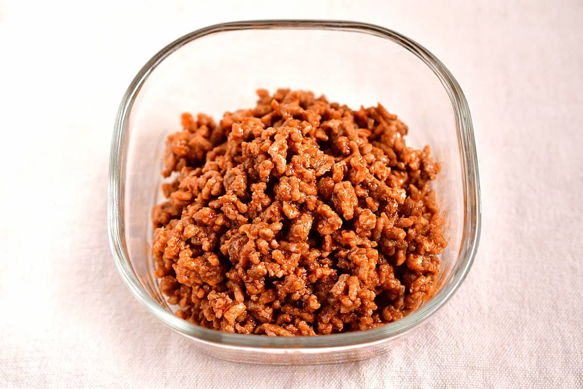 炒めるだけ♪簡単「ケチャップそぼろ」がご飯やアレンジ料理に便利！