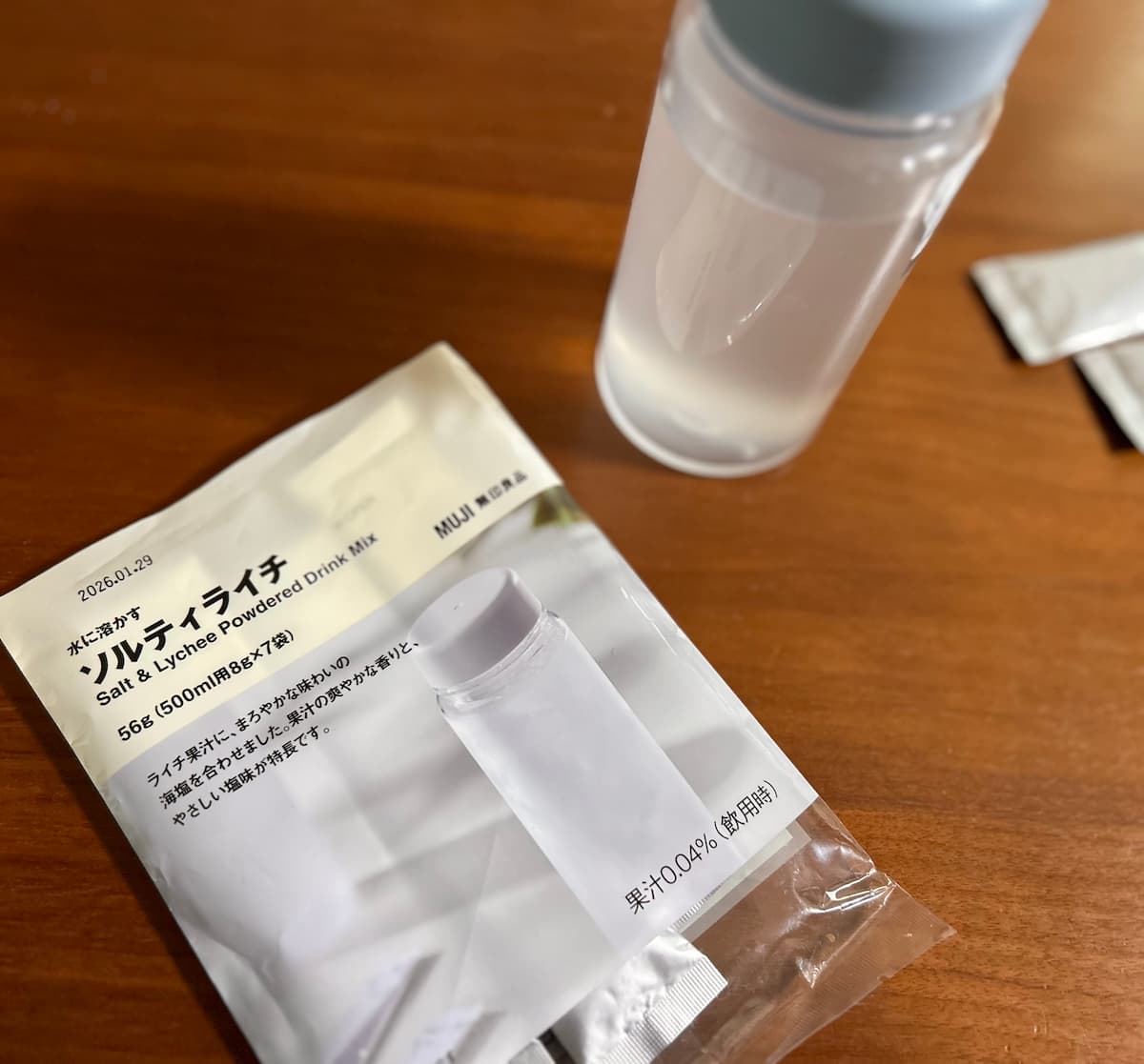 SNSで話題♪無印良品の新商品「ソルティライチ」は溶かすだけでおいしいドリンクが作れる！