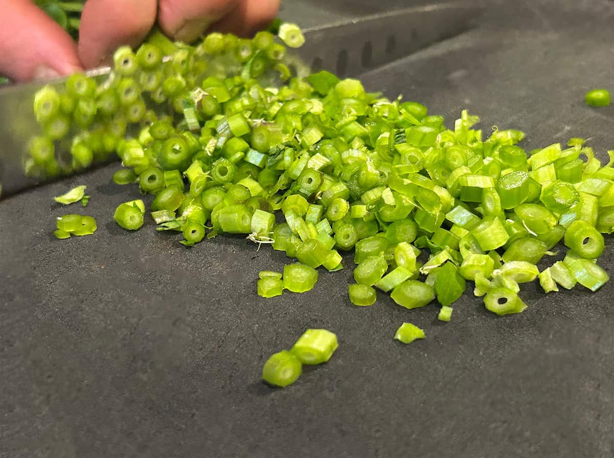 工程1b「あさりのスパゲティ」