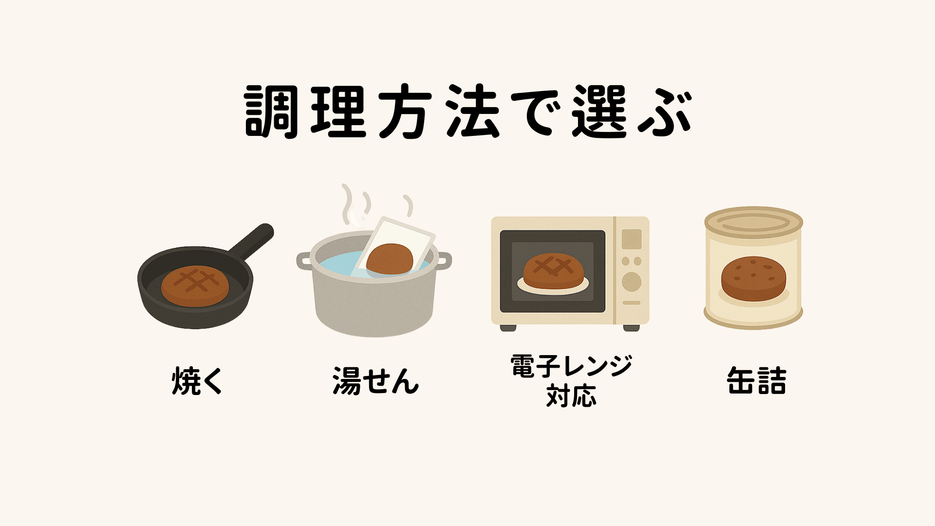 調理方法で選ぶ