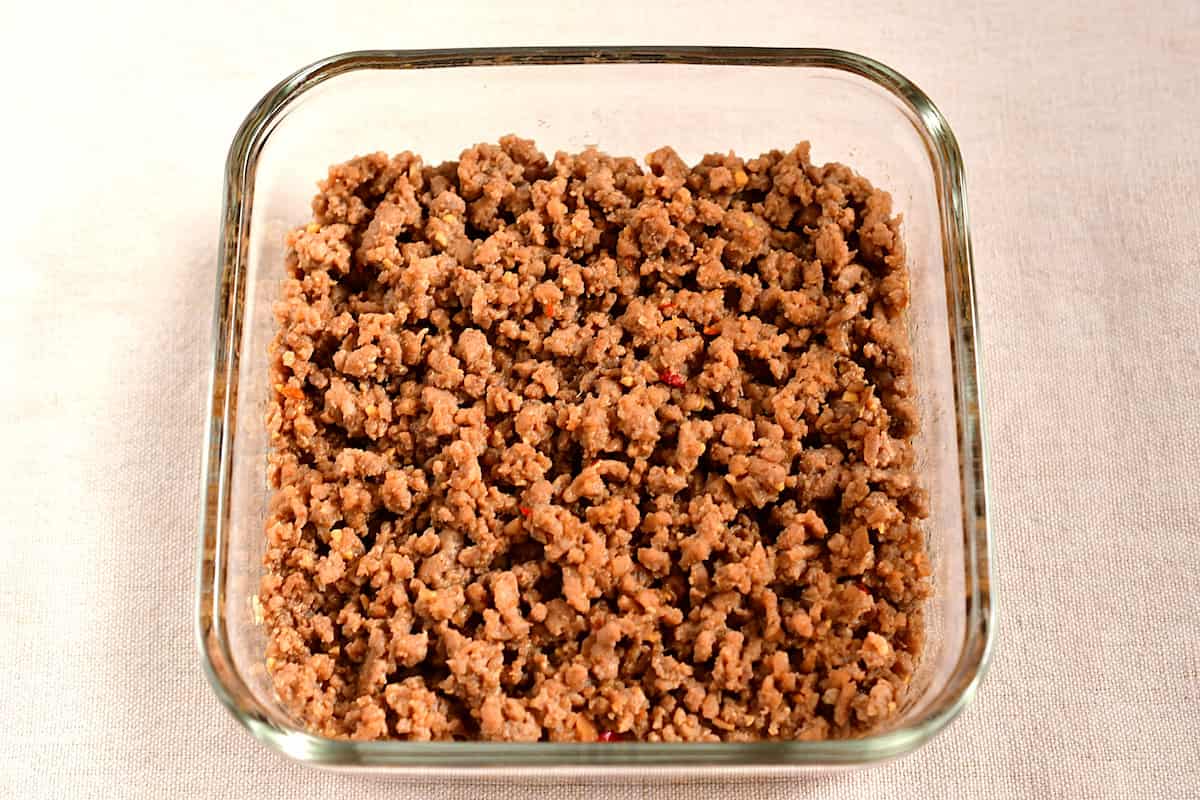 ご飯のお供にもアレンジ料理にも便利な「肉みそそぼろ」が使える！