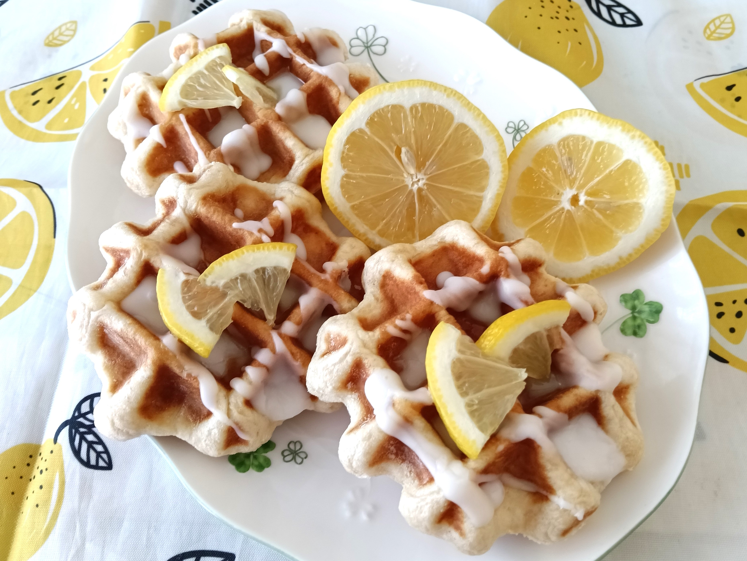 レモンワッフル