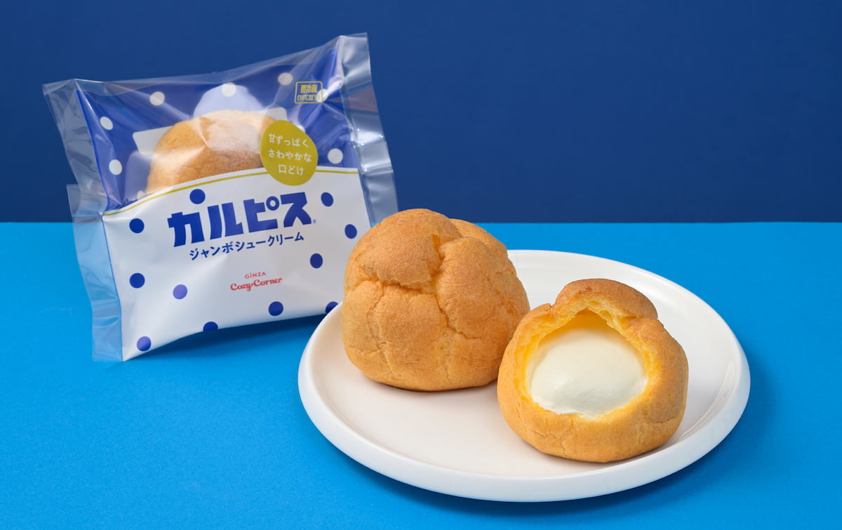 カルピスがシュークリームに!夏の限定スイーツ登場