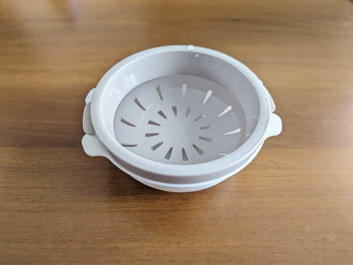 電子レンジ調理器 半熟たまご風 W 使い方