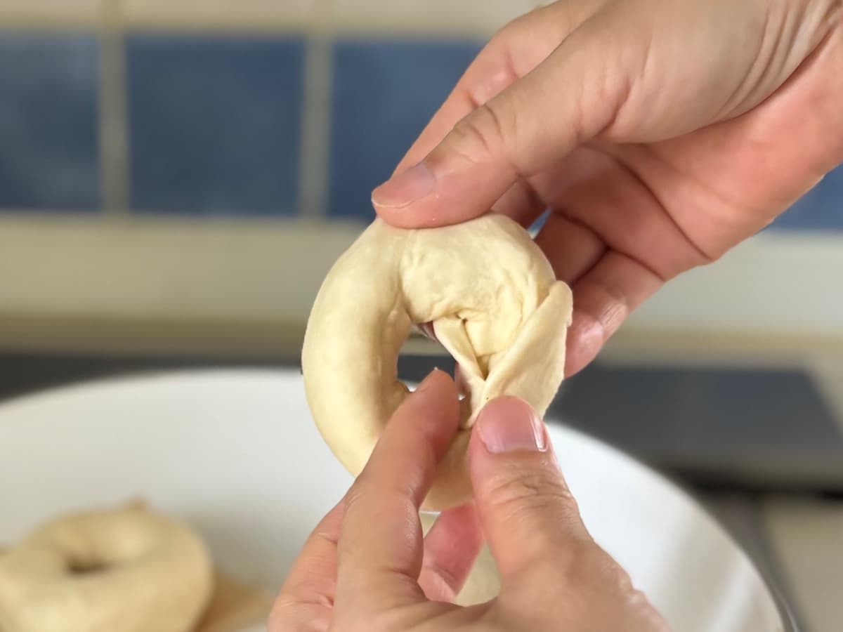 ベーグル 簡単レシピ 豆乳 フライパン