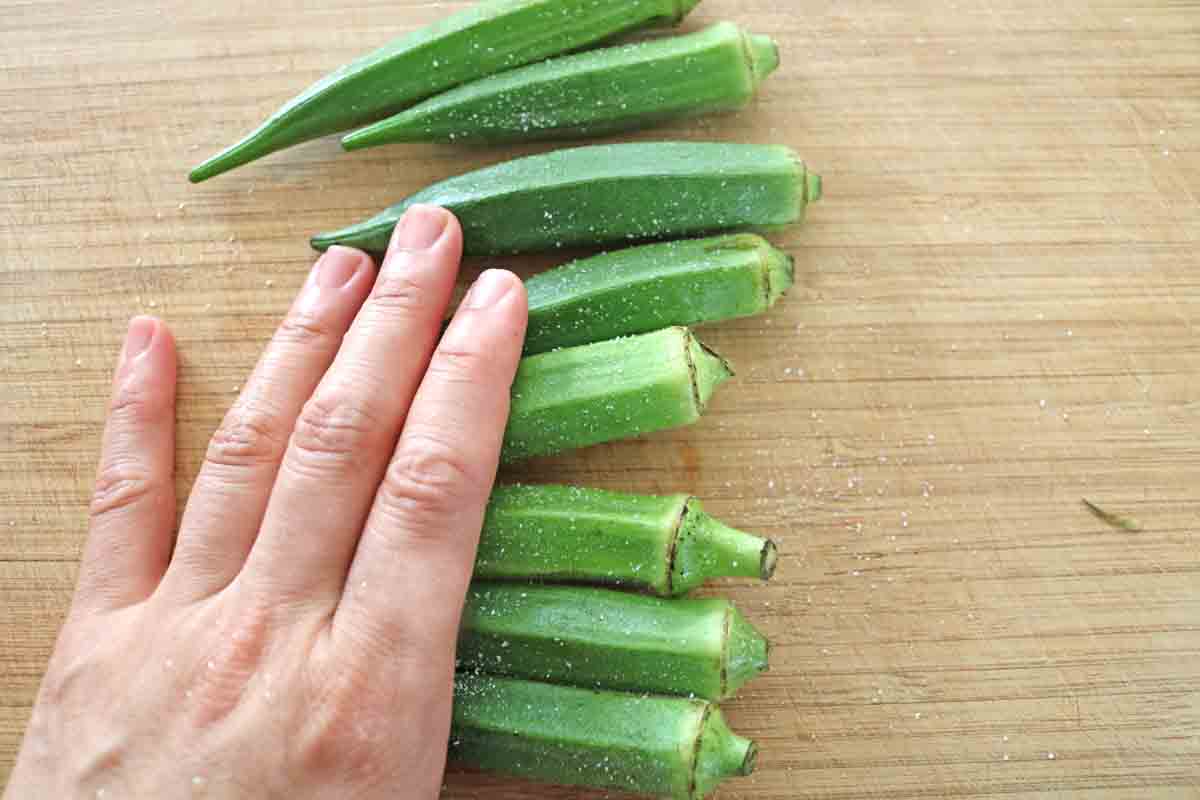 長いも豆腐サラダ7