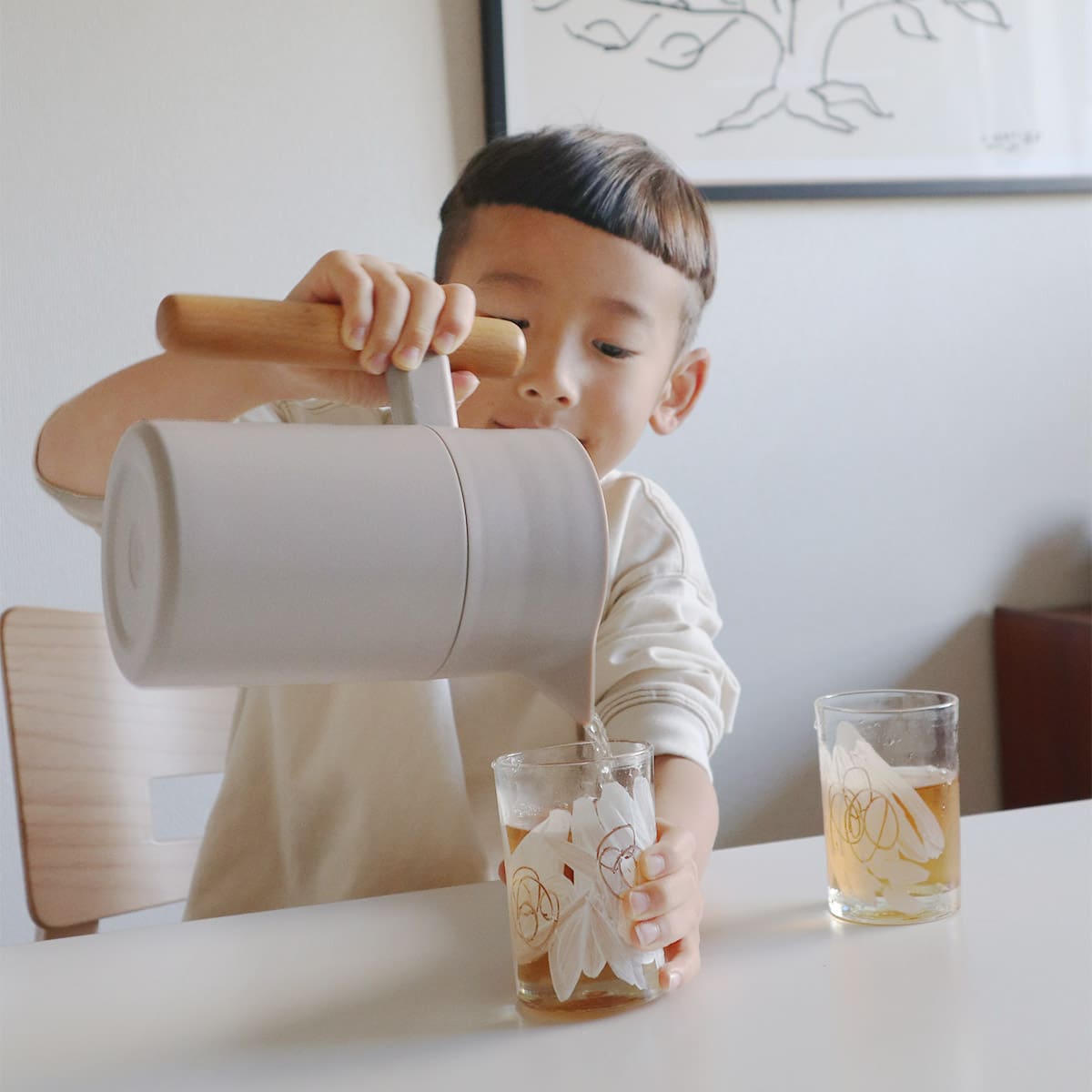bon moment いつもそばに置いておきたい 保冷保温ポット 800ml/ボンモマン【送料無料】