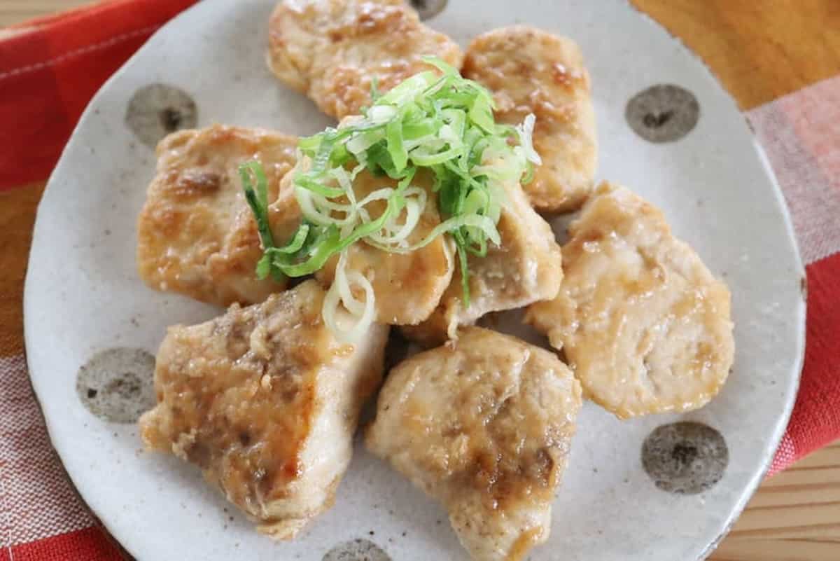 鶏肉のポン酢炒め