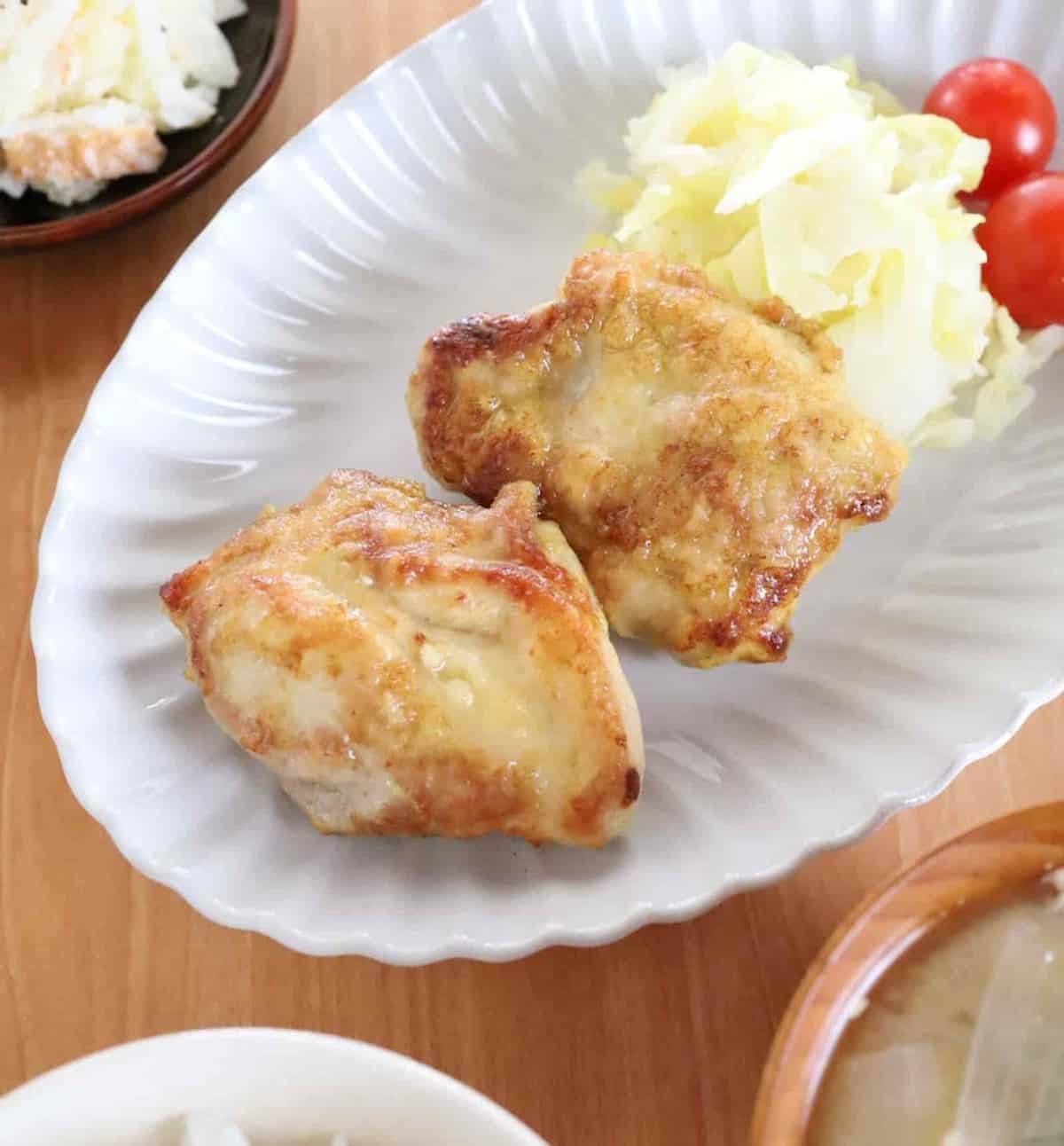 カレーチキンソテー