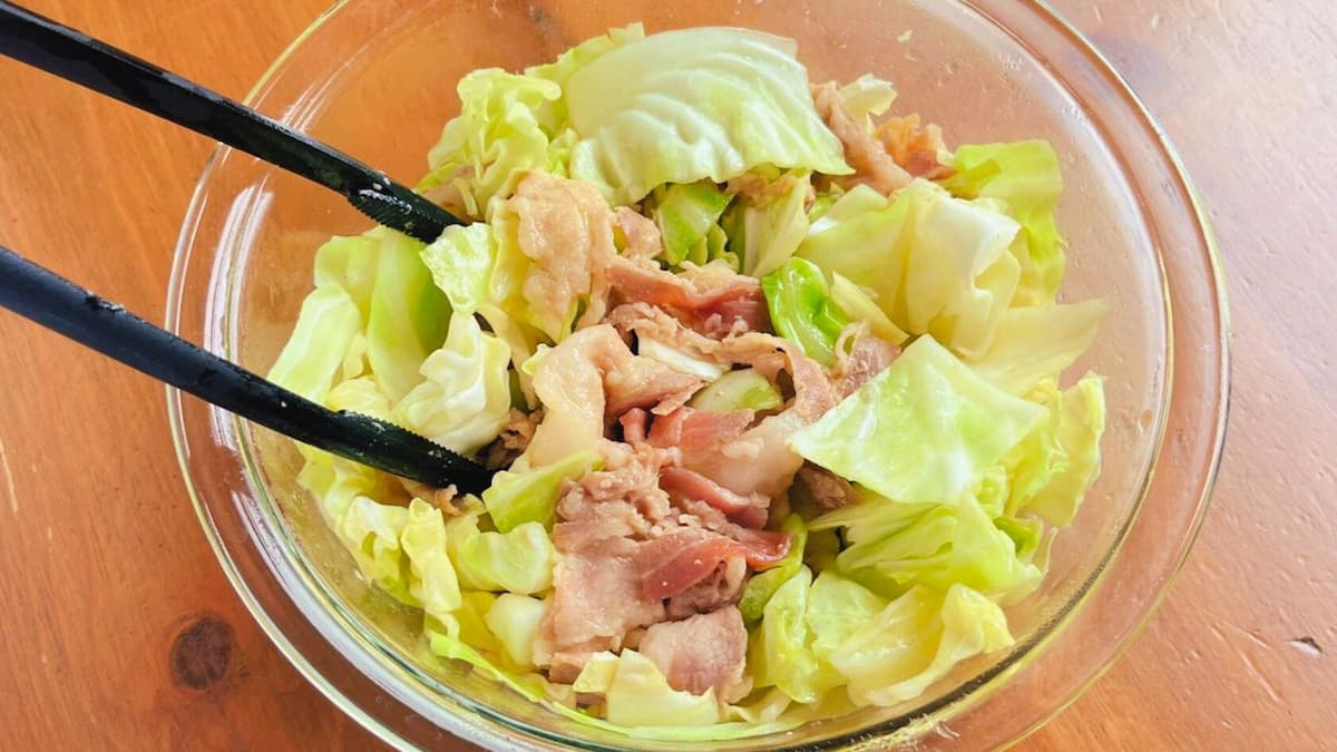 豚とキャベツのあっさり煮風