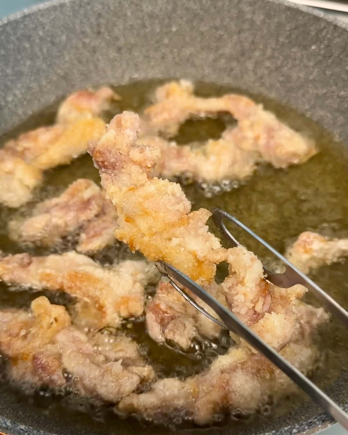 凍ったまま食べる甘辛から揚げの冷凍ストックレシピ