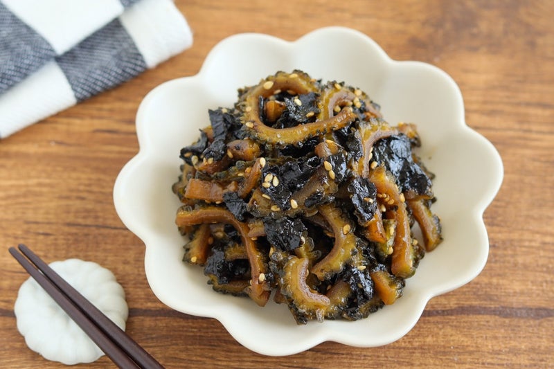 簡単なのにおいしすぎ！「ゴーヤの海苔佃煮」の作り方